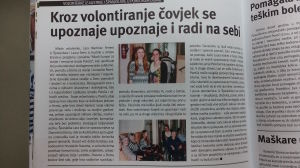 LA PRENSA SE HACE ECO DE LAS VOLUNTARIAS EN POREC