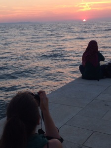 PRECIOSAS PUESTAS DE SOL EN CROACIA- DESDE ZADAR ÓRGANO DEL MAR